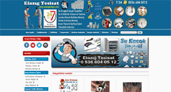 Desktop Screenshot of elazigtesisat.com